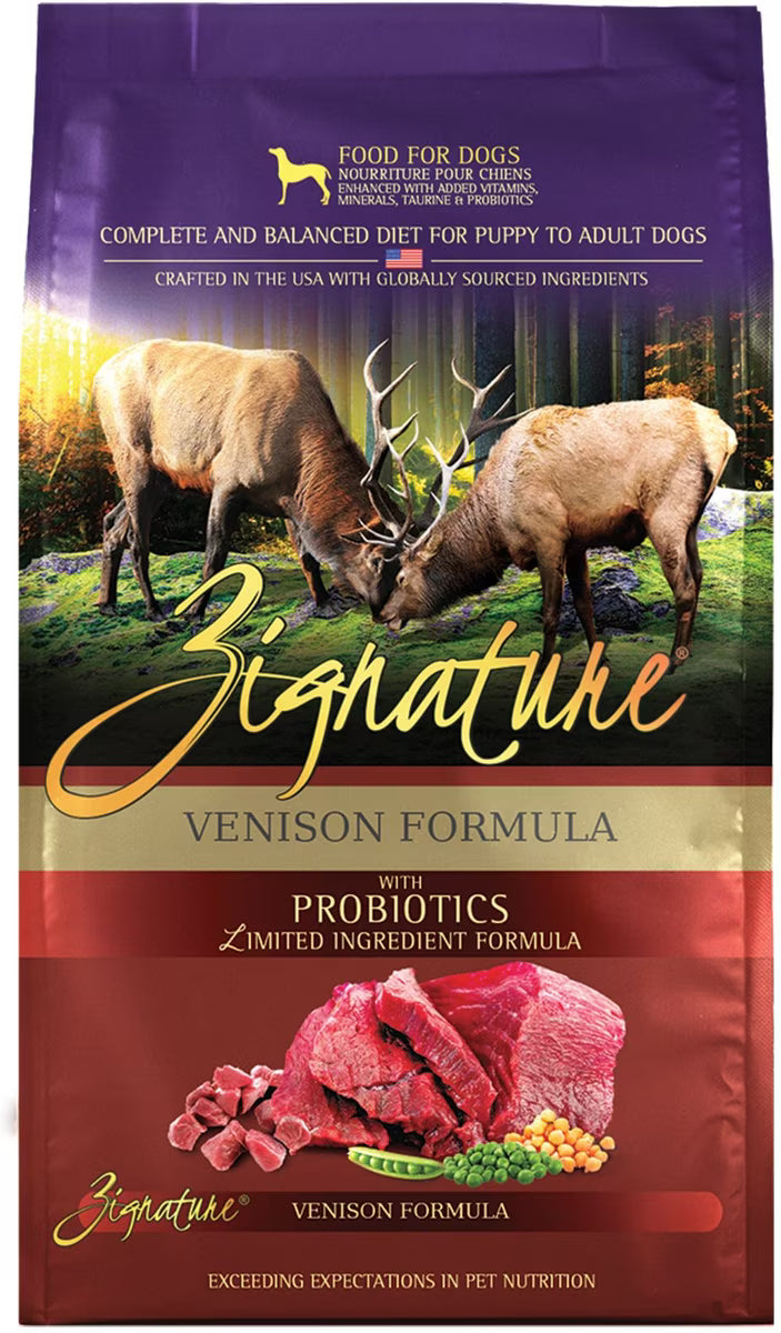 Zignature Dog 12.5Lb Venison