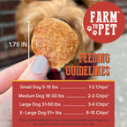 Farm to Pet Turkey Chips | 10 Pack